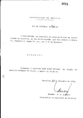 Ato da Reitoria nº 0986/1990