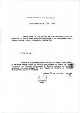 Ato da Reitoria nº 0369/2002