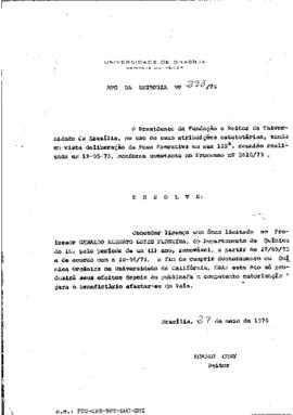 Ato da Reitoria nº 0293/1975