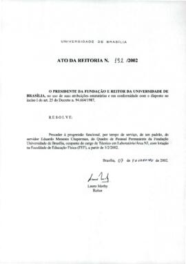 Ato da Reitoria nº 0192/2002