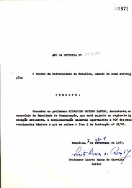 Ato da Reitoria nº 0229/1967