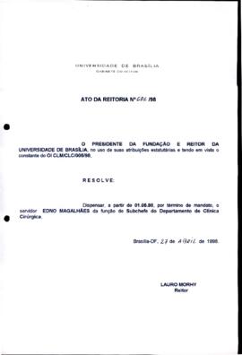 Ato da Reitoria nº 0686/1998