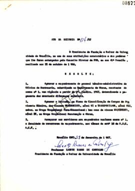 Ato da Reitoria nº 0134/1967