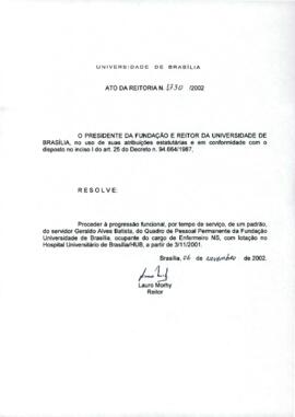 Ato da Reitoria nº 1730/2002