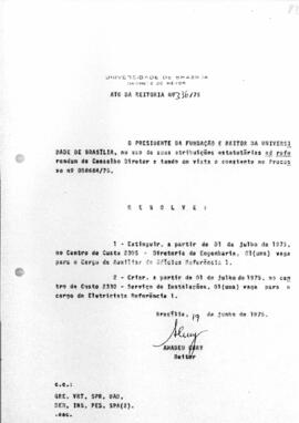 Ato da Reitoria nº 0336/1975