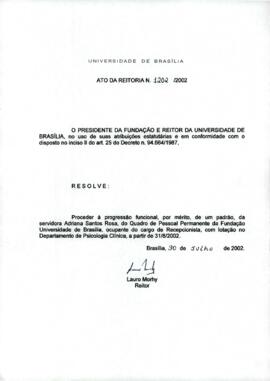 Ato da Reitoria nº 1202/2002