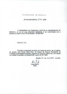 Ato da Reitoria nº 1745/2002