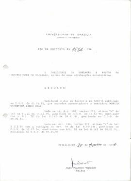 Ato da Reitoria nº 1856/1996