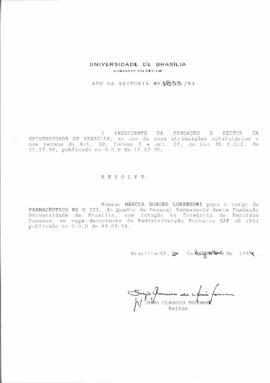 Ato da Reitoria nº 1833/1994