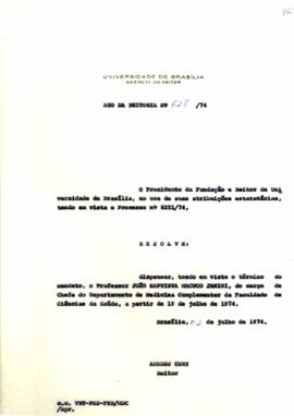 Ato da Reitoria nº 0628/1974