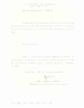 Ato da Reitoria nº 0723/1985