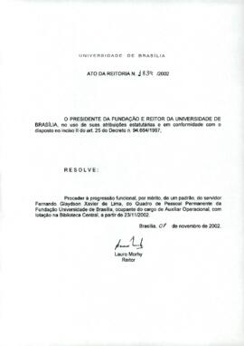 Ato da Reitoria nº 1839/2002