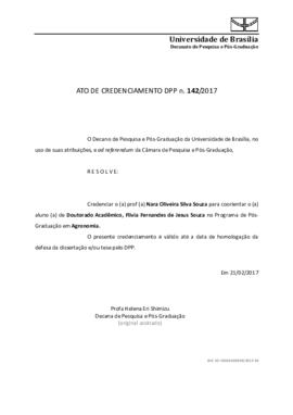 Ato de Credenciamento DPP N° 0142/2017