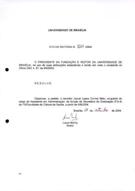 Ato da Reitoria nº 1264/2004