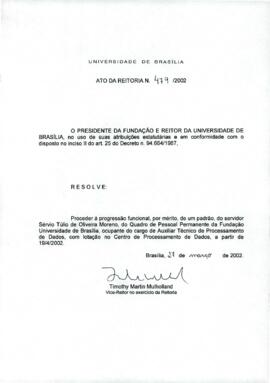 Ato da Reitoria nº 0479/2002