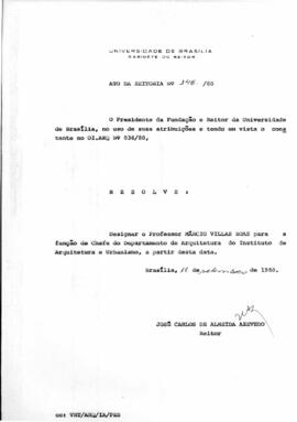 Ato da Reitoria nº 0148/1980