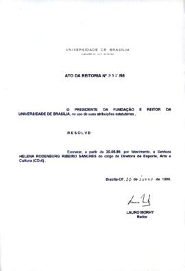 Ato da Reitoria nº 0995/1998