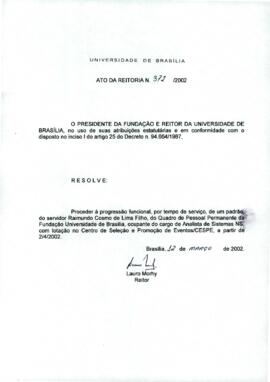 Ato da Reitoria nº 0372/2002