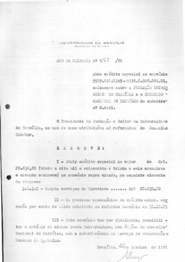 Ato da Reitoria nº 0087/1974