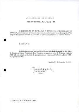 Ato da Reitoria nº 1342/1999