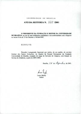 Ato da Reitoria nº 1611/2001