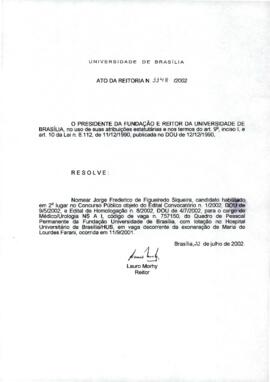 Ato da Reitoria nº 1148/2002