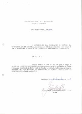 Ato da Reitoria nº 1194/1996