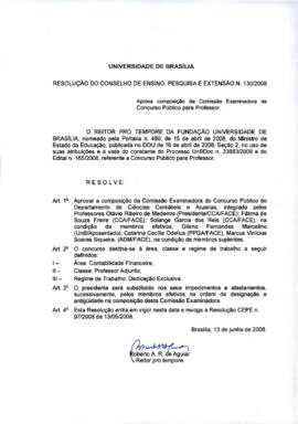 Resolução do Conselho de Ensino, Pesquisa e Extensão nº 0130/2008