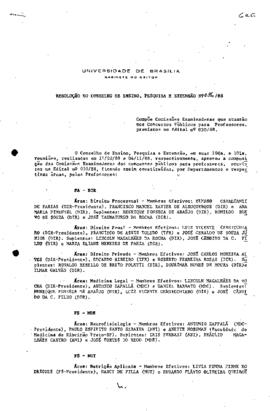 Resolução do Conselho de Ensino, Pesquisa e Extensão nº 0036/1988