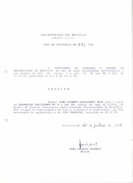 Ato da Reitoria nº 0991/1996