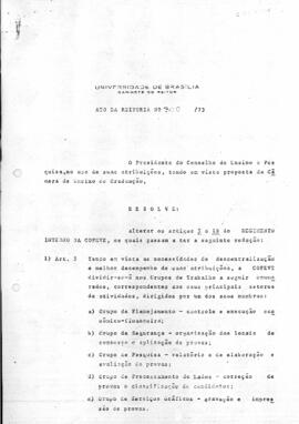 Ato da Reitoria nº 0300/1973