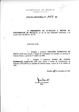 Ato da Reitoria nº 1988/1995