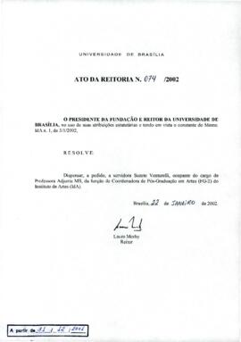 Ato da Reitoria nº 0074/2002