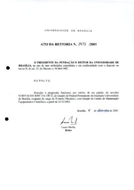 Ato da Reitoria nº 1473/2001