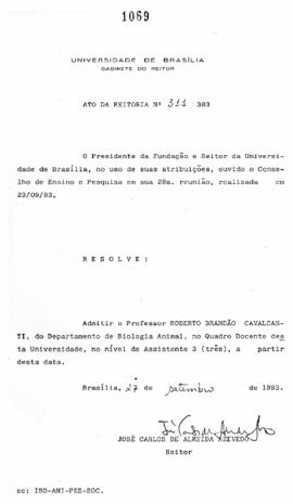 Ato da Reitoria nº 0311/1983