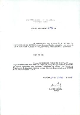 Ato da Reitoria nº 1126/1998