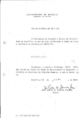 Ato da Reitoria nº 0114/1978