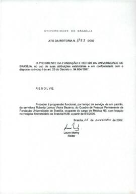 Ato da Reitoria nº 1783/2002