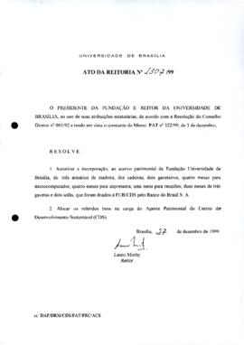 Ato da Reitoria nº 1307/1999