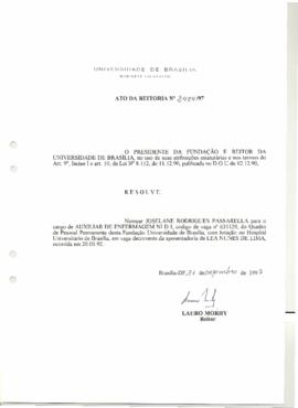 Ato da Reitoria nº 2484/1997