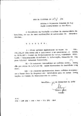 Ato da Reitoria nº 0091/1973