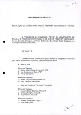 Resolução do Conselho de Ensino, Pesquisa e Extensão nº 0159/2006