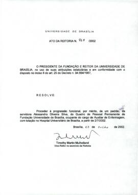 Ato da Reitoria nº 0968/2002