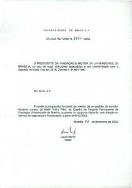 Ato da Reitoria nº 1994/2002