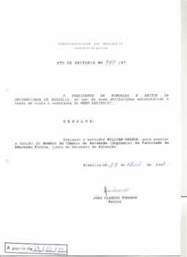 Ato da Reitoria nº 0948/1997