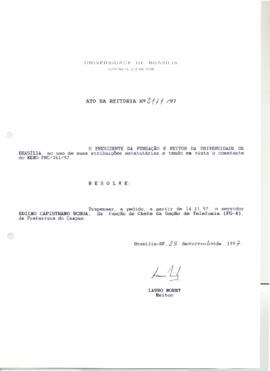 Ato da Reitoria nº 2171/1997