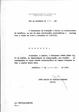 Ato da Reitoria nº 0139/1980