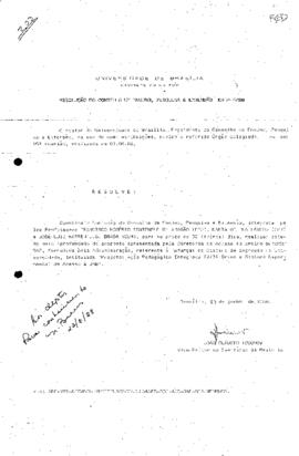 Resolução do Conselho de Ensino, Pesquisa e Extensão nº 0008/1988
