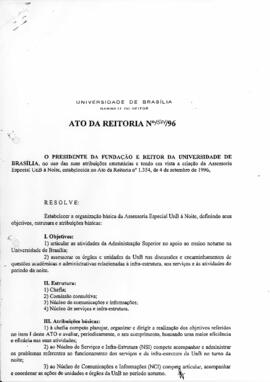 Ato da Reitoria nº 1501A/1996