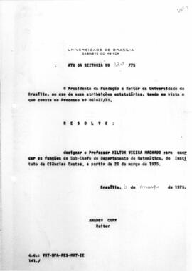 Ato da Reitoria nº 0120/1975